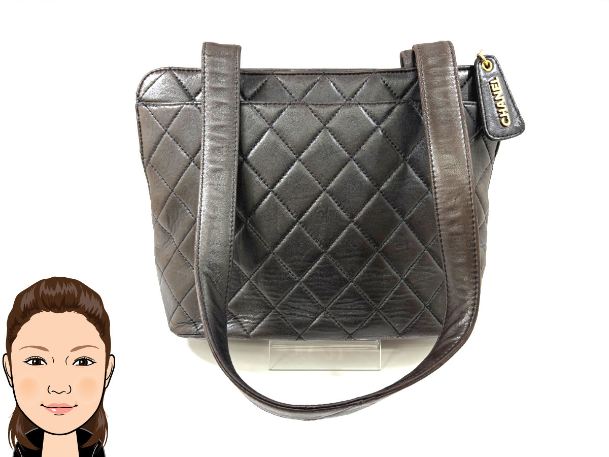 CHANEL 【シャネル】 マトラッセ ラムスキン ショルダーバッグ 画像1