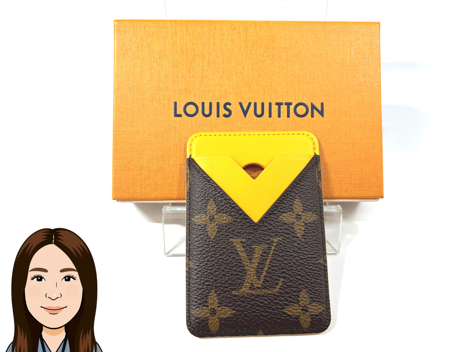 LOUIS VUITTON 【ルイヴィトン】 モノグラムマカサー ポルトカルト・マグネット 画像1