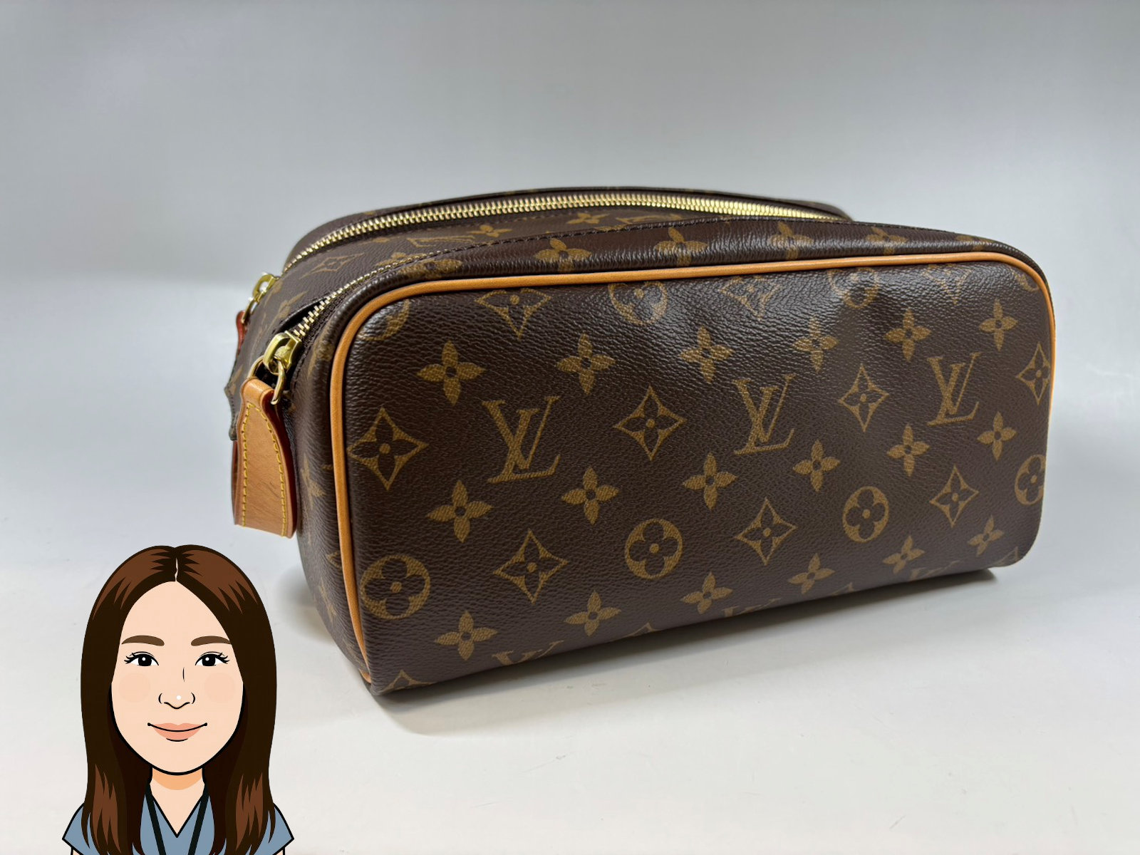 LOUIS VUITTON 【ルイヴィトン】 モノグラム ドップキット M44494 画像1