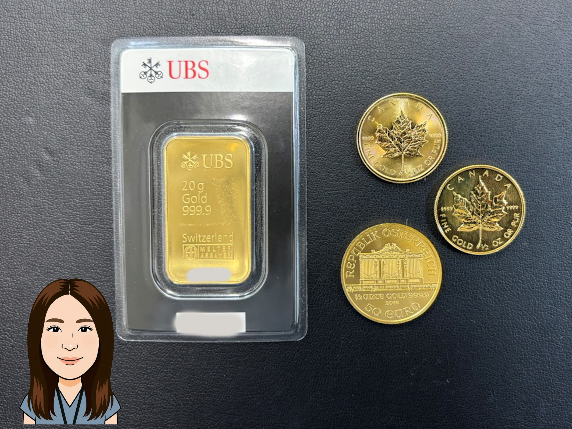 K24 【純金】 インゴット コイン 金貨 画像1