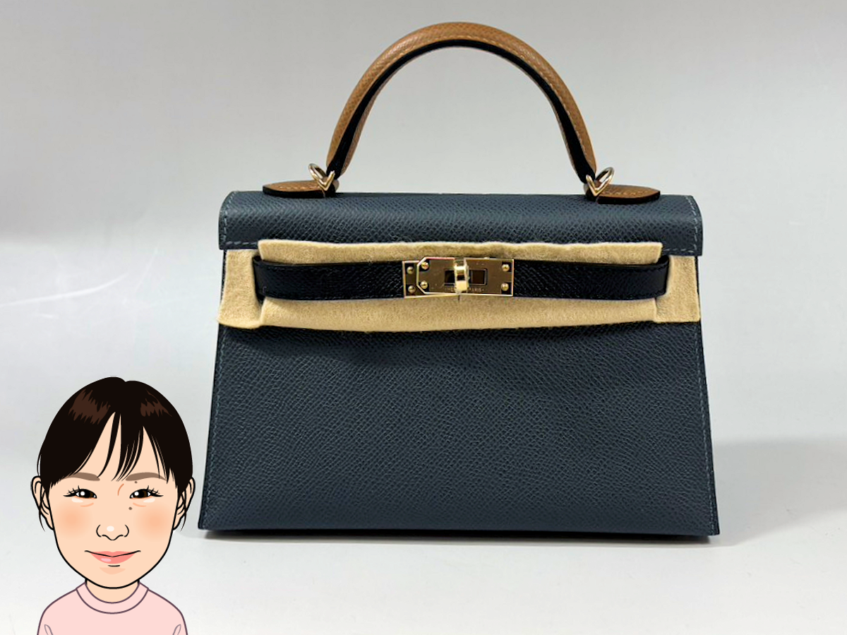 HERMES 【エルメス】 エプソン トリコロールカラー ミニケリー2 画像1