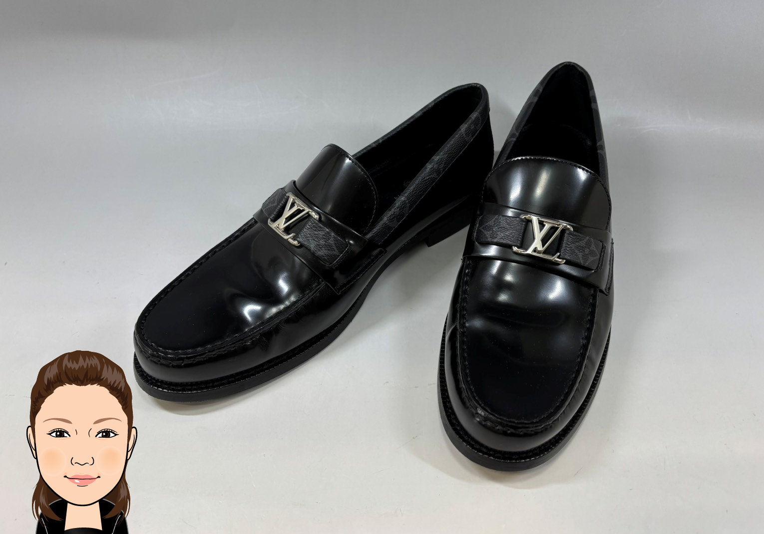 LOUIS VUITTON 【ルイヴィトン】 モノグラムエクリプス ローファー 画像1