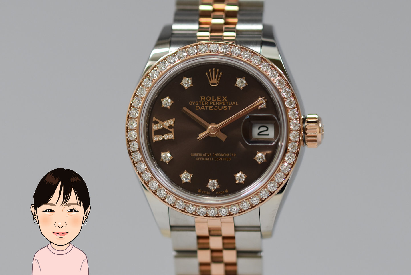ROLEX 【ロレックス】 デイトジャスト28 279381RBR 画像1