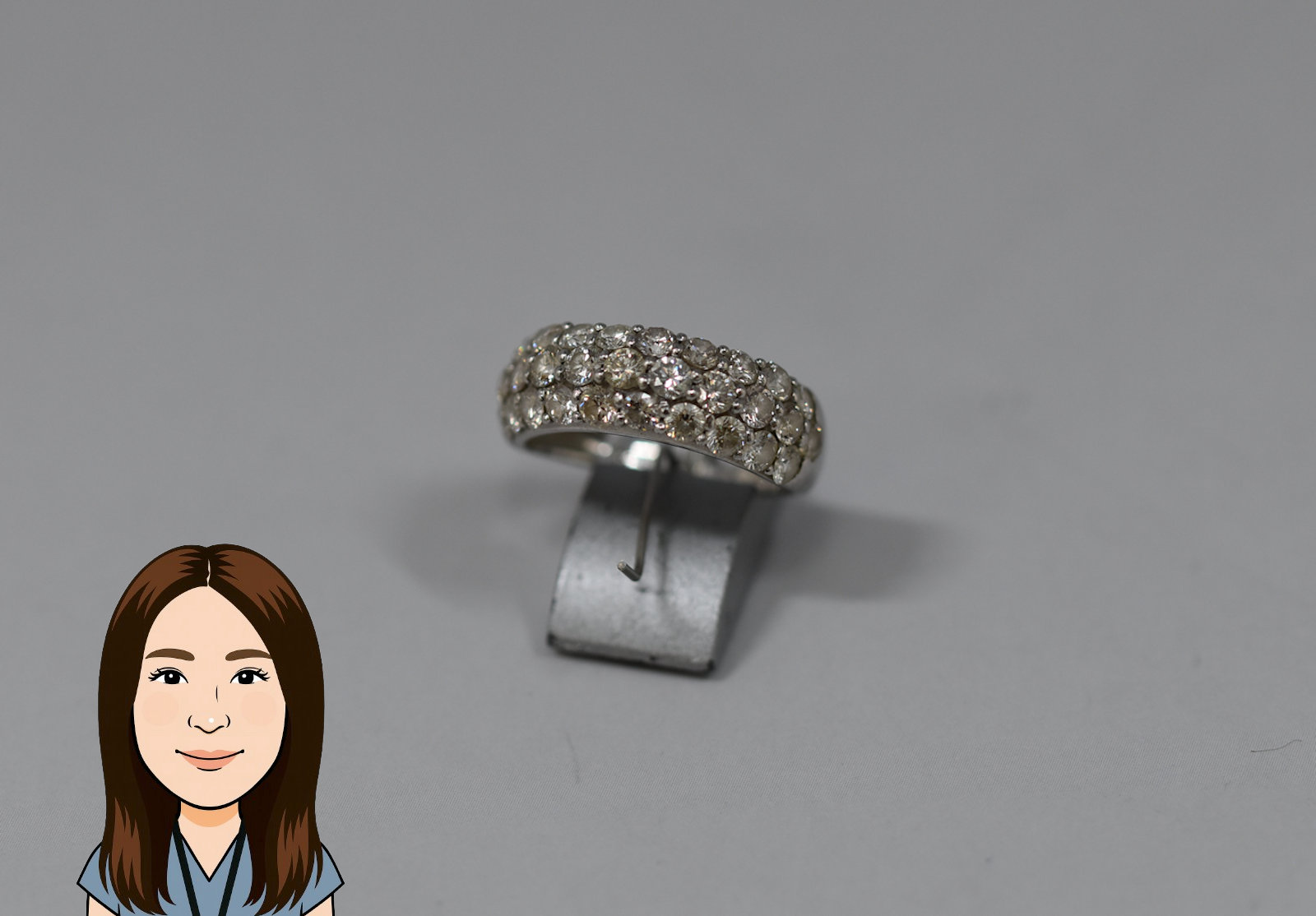 Pt900 【プラチナ】 ダイヤモンド 指輪 画像1