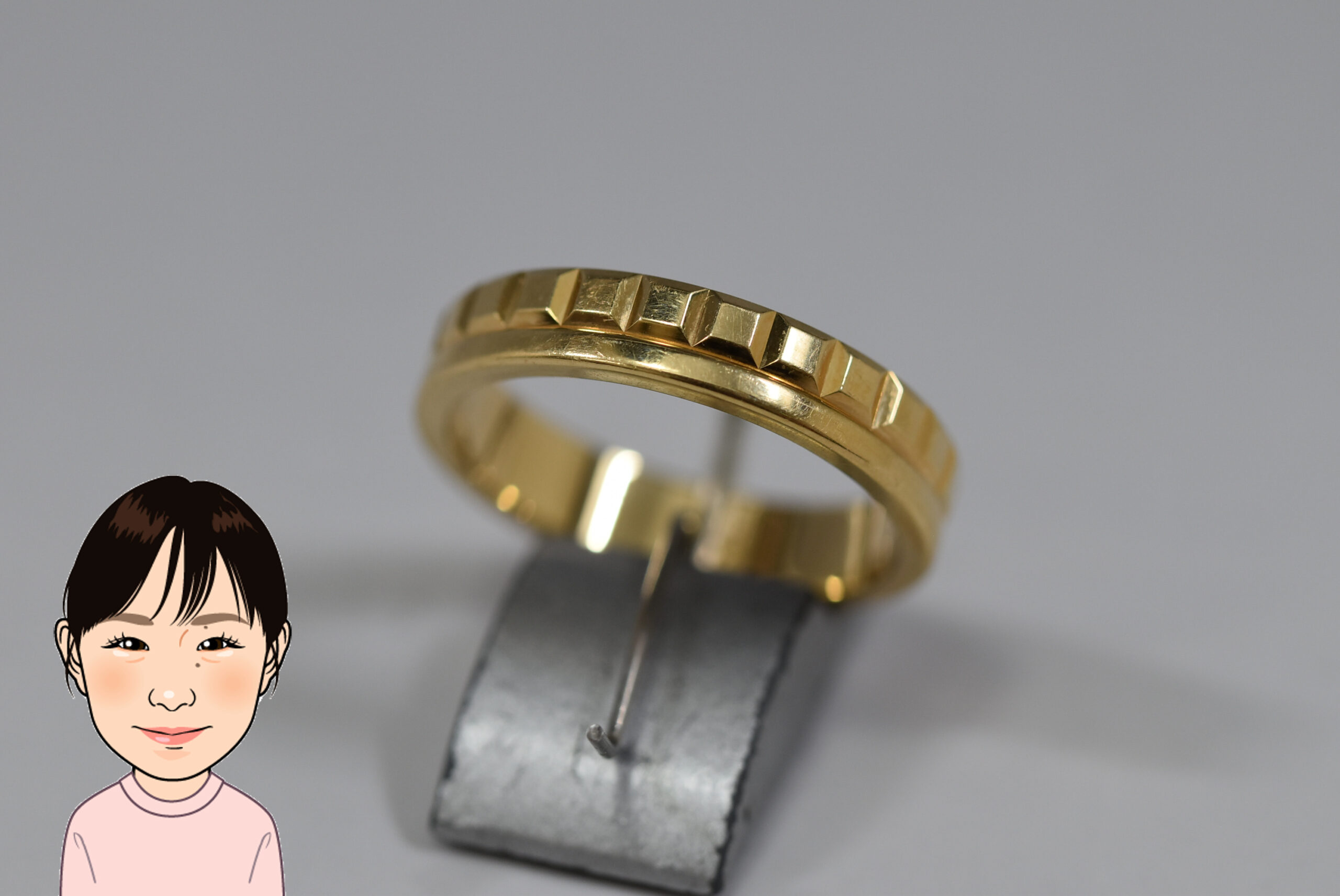 Boucheron 【ブシュロン】 キャトルラディアントリングハーフ 画像1