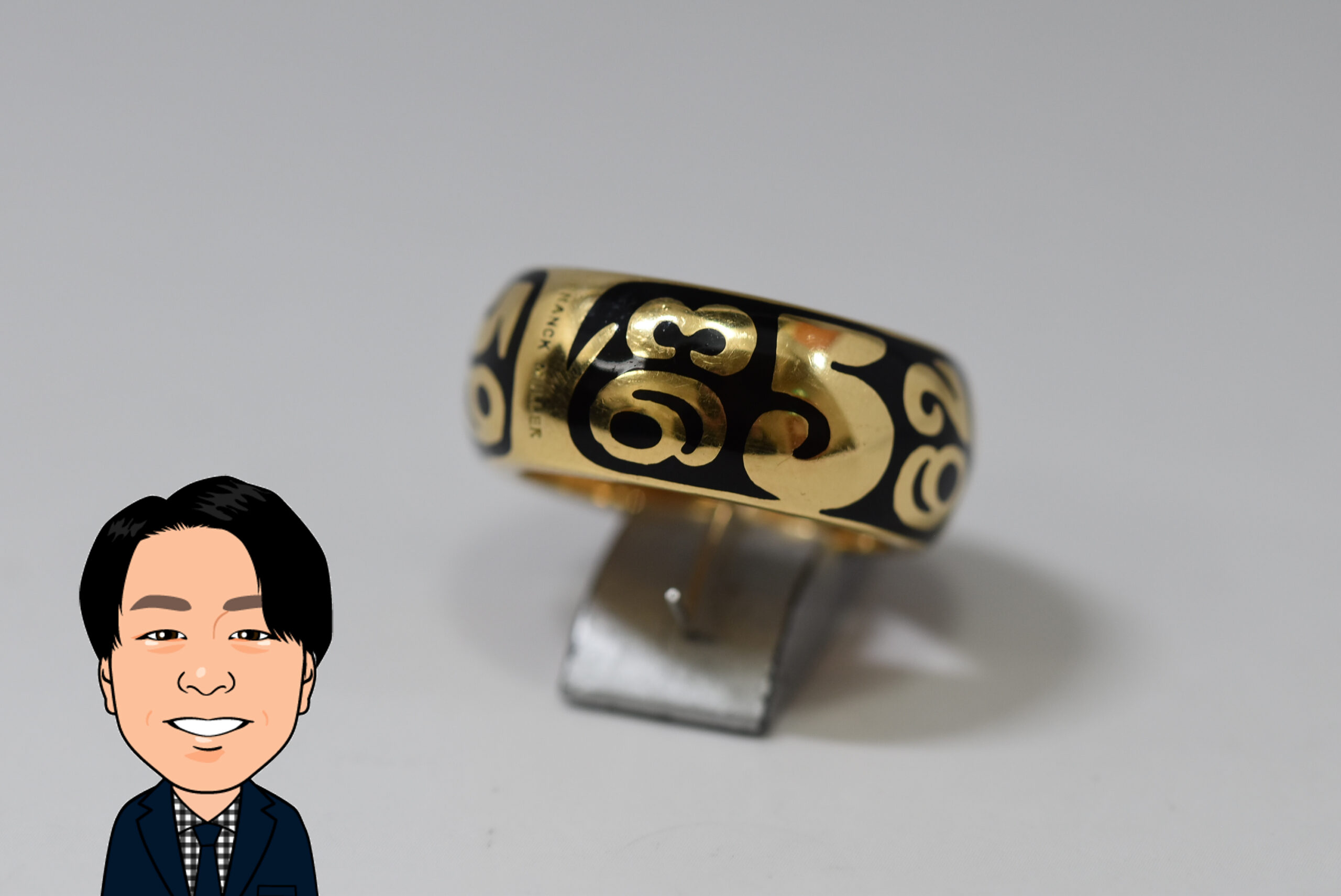 FRANCK MULLER 【フランクミュラー】 K18 タスマリン 指輪 画像1