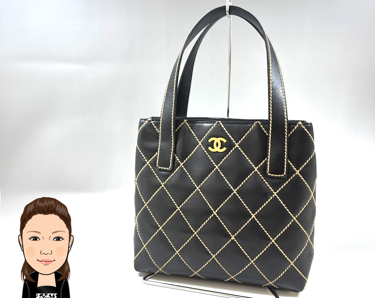 CHANEL 【シャネル】 ワイルドステッチ トートバッグ 画像1