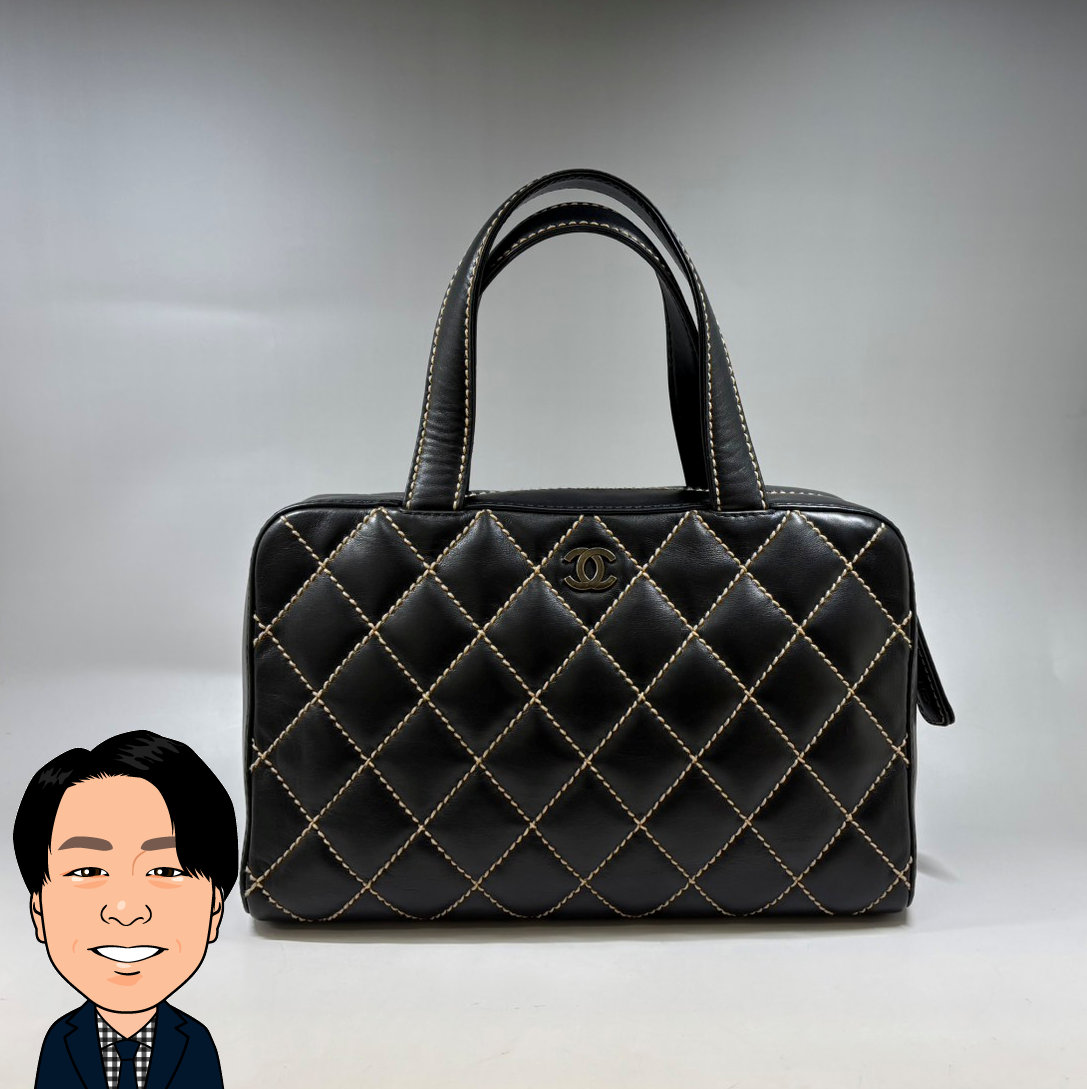 CHANEL【シャネル】ワイルドステッチ ハンドバッグ 画像1