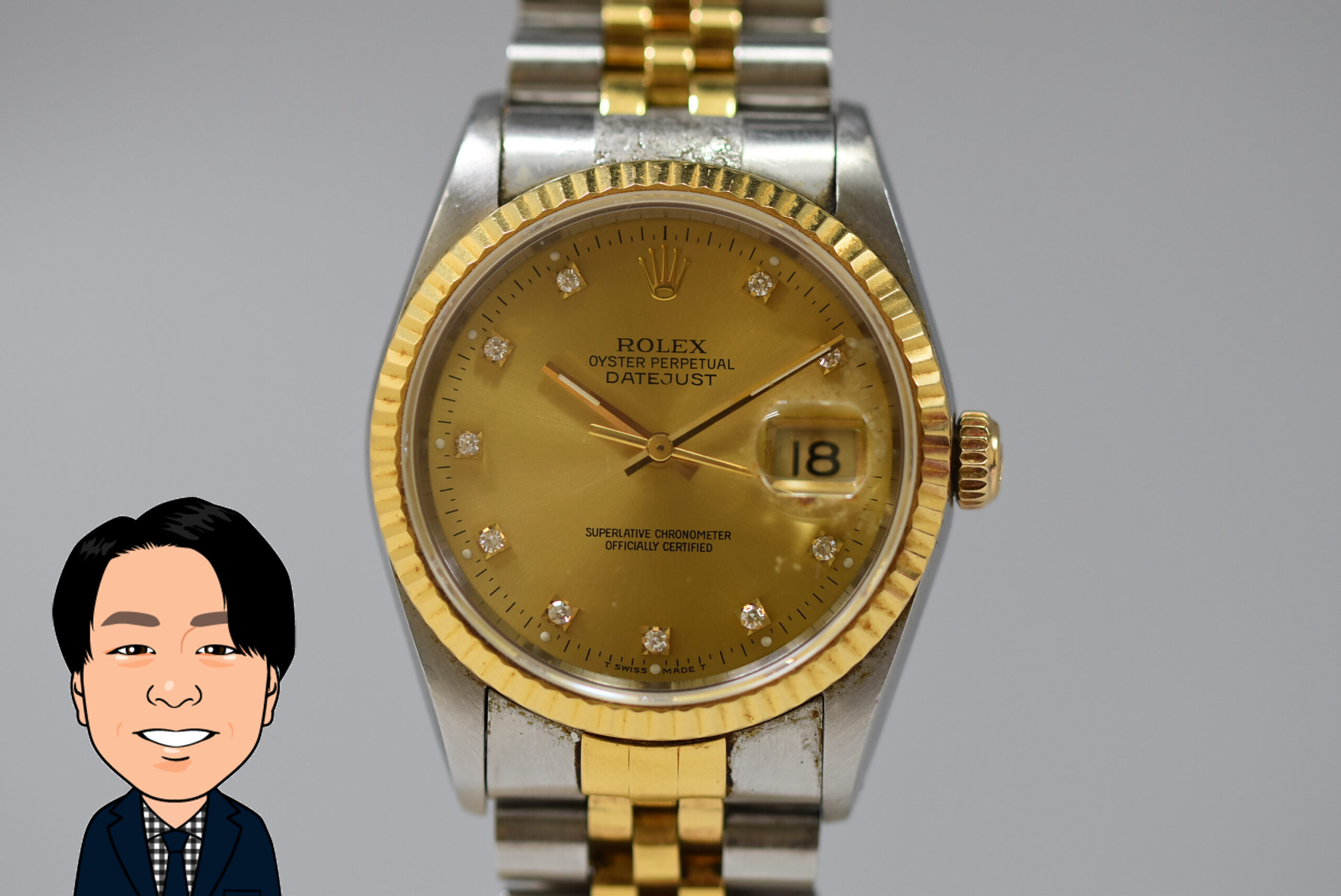 ROLEX 【ロレックス】 デイトジャスト 16233G 画像1