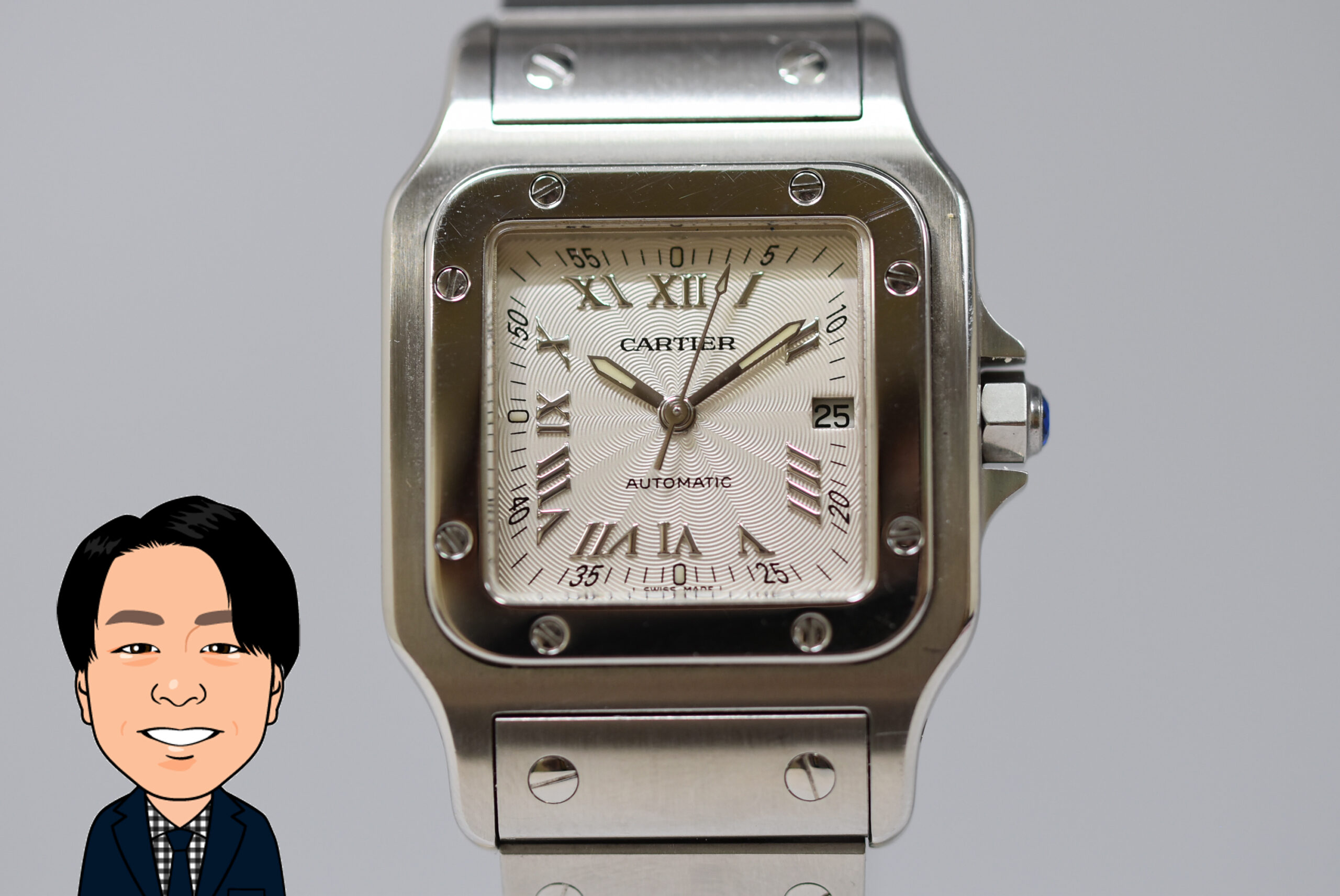 Cartier 【カルティエ】 サントスガルベLM メンズ時計 画像1