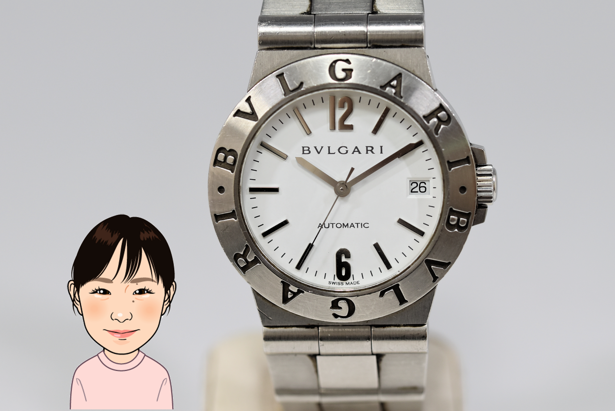 BVLGARI 【ブルガリ】 ディアゴノスポーツ　LCV35S 画像1
