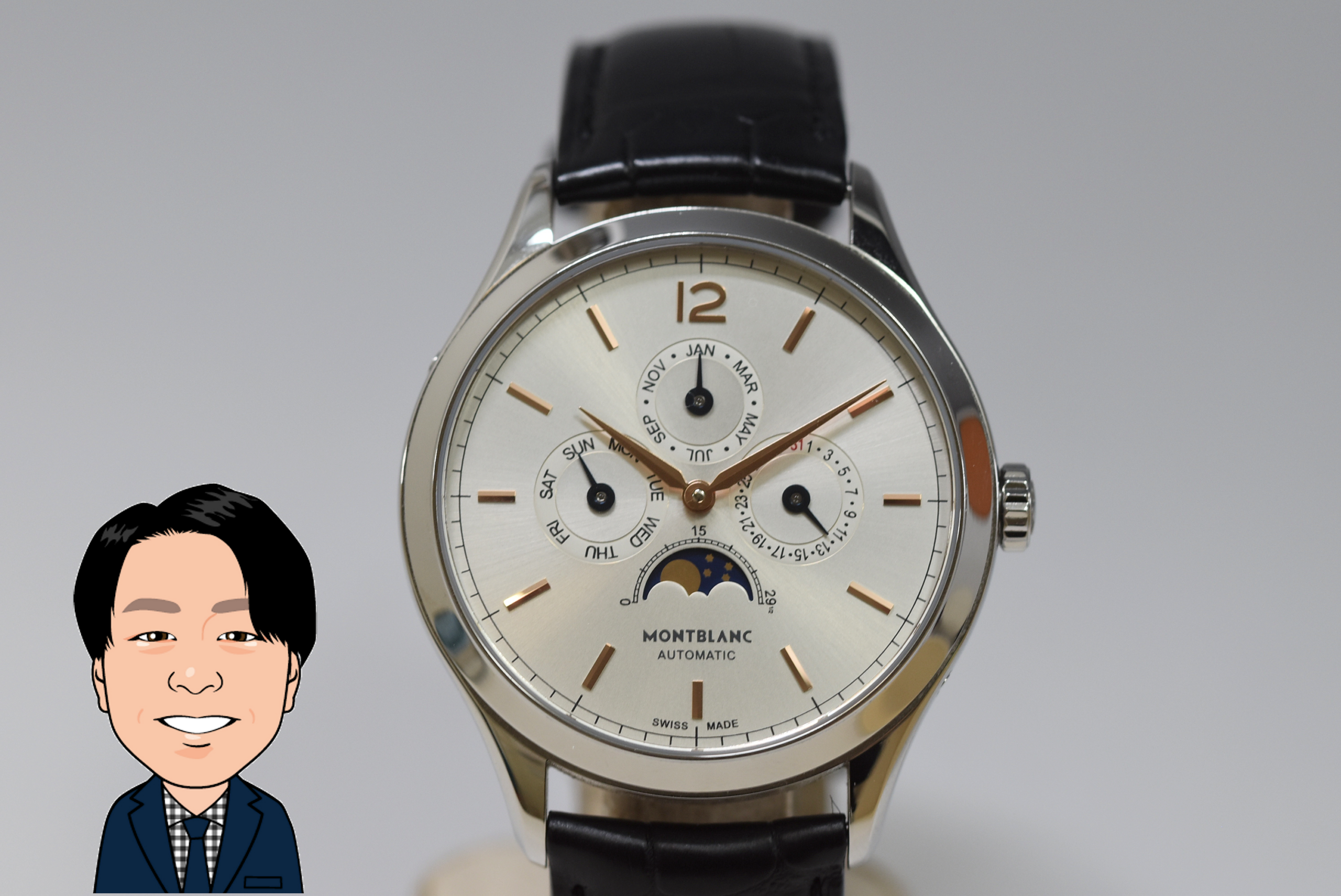 MONTBLANC【モンブラン】ヘリテイジ クロノメトリー カンティエーム 時計 画像1