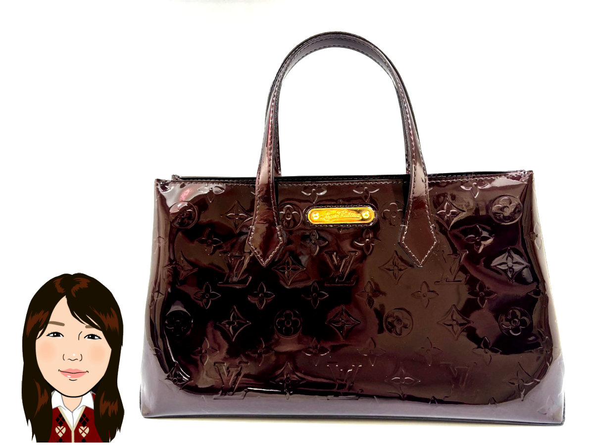 LOUIS VUITTON 【ルイヴィトン】 ヴェルニ アマラント ウィルシャーPM M93641 画像1