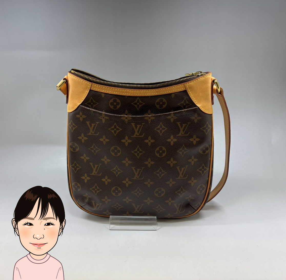LOUIS VUITTON 【ルイヴィトン】 モノグラム オデオンPM ショルダーバッグ 画像1