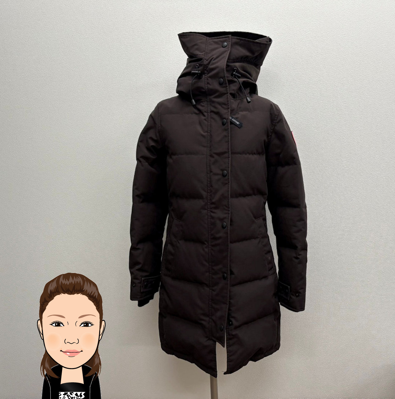 CANADA GOOSE 【カナダグース】 ロンドダウンコート 茶色 画像1