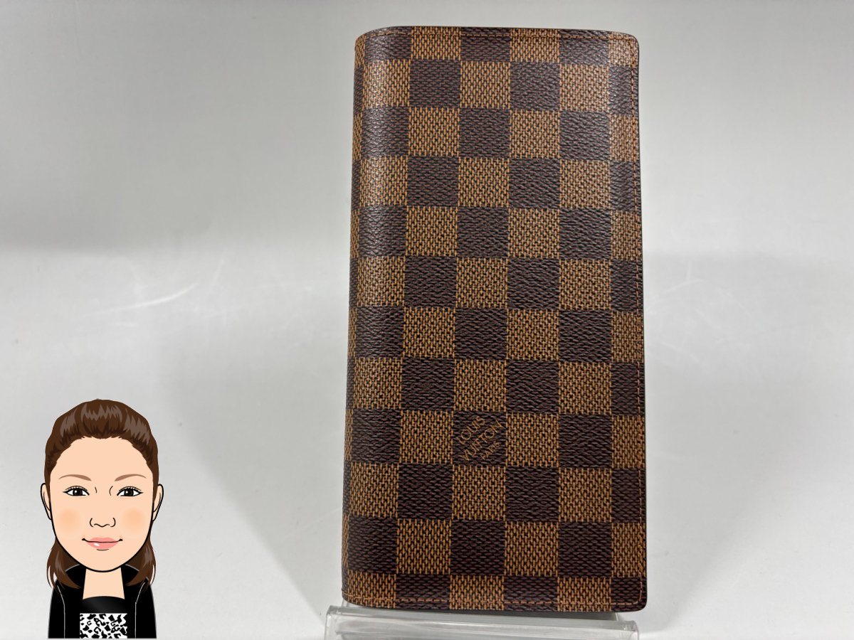 LOUIS VUITTON 【ルイヴィトン】 ダミエ ポルトフォイユ･ブラザ 長財布 N60017 画像1