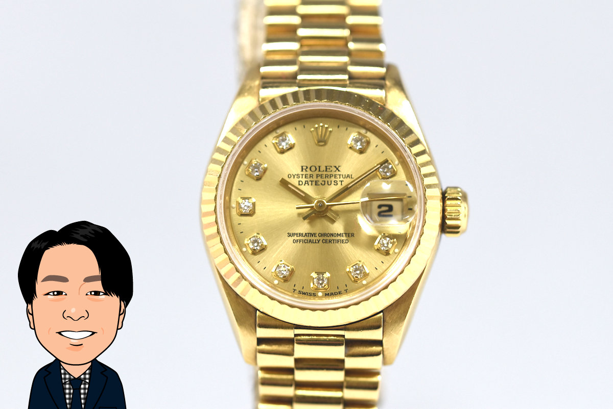 ROLEX 【ロレックス】 デイトジャスト 金無垢 69178G 画像1