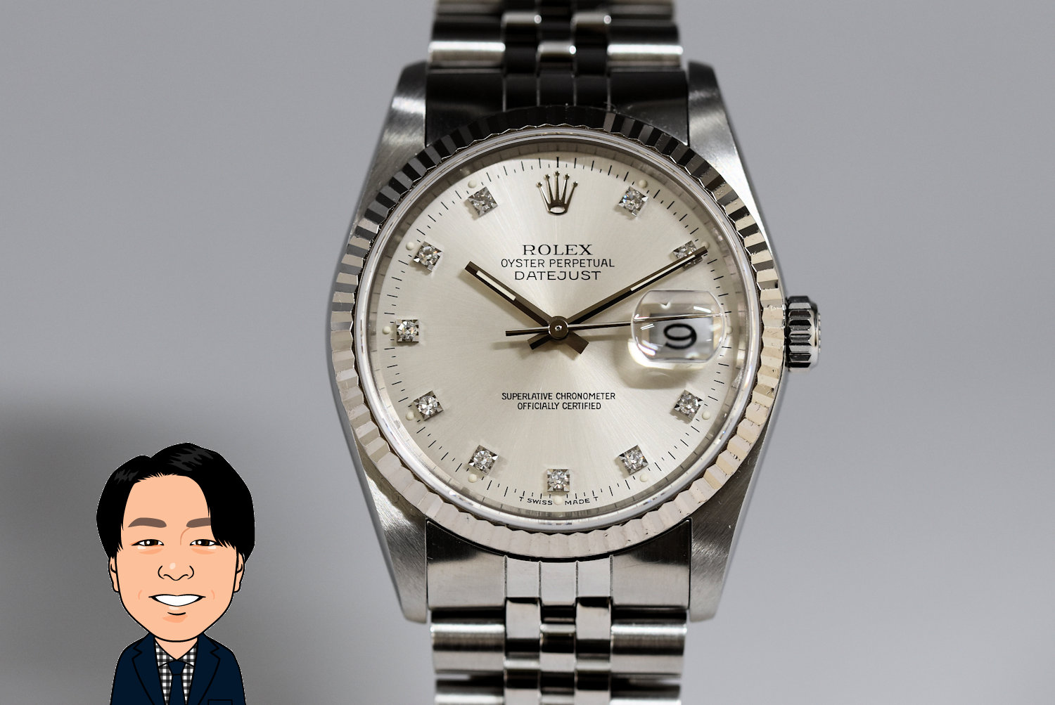 ROLEX 【ロレックス】 メンズ デイトジャスト 16234G 画像1