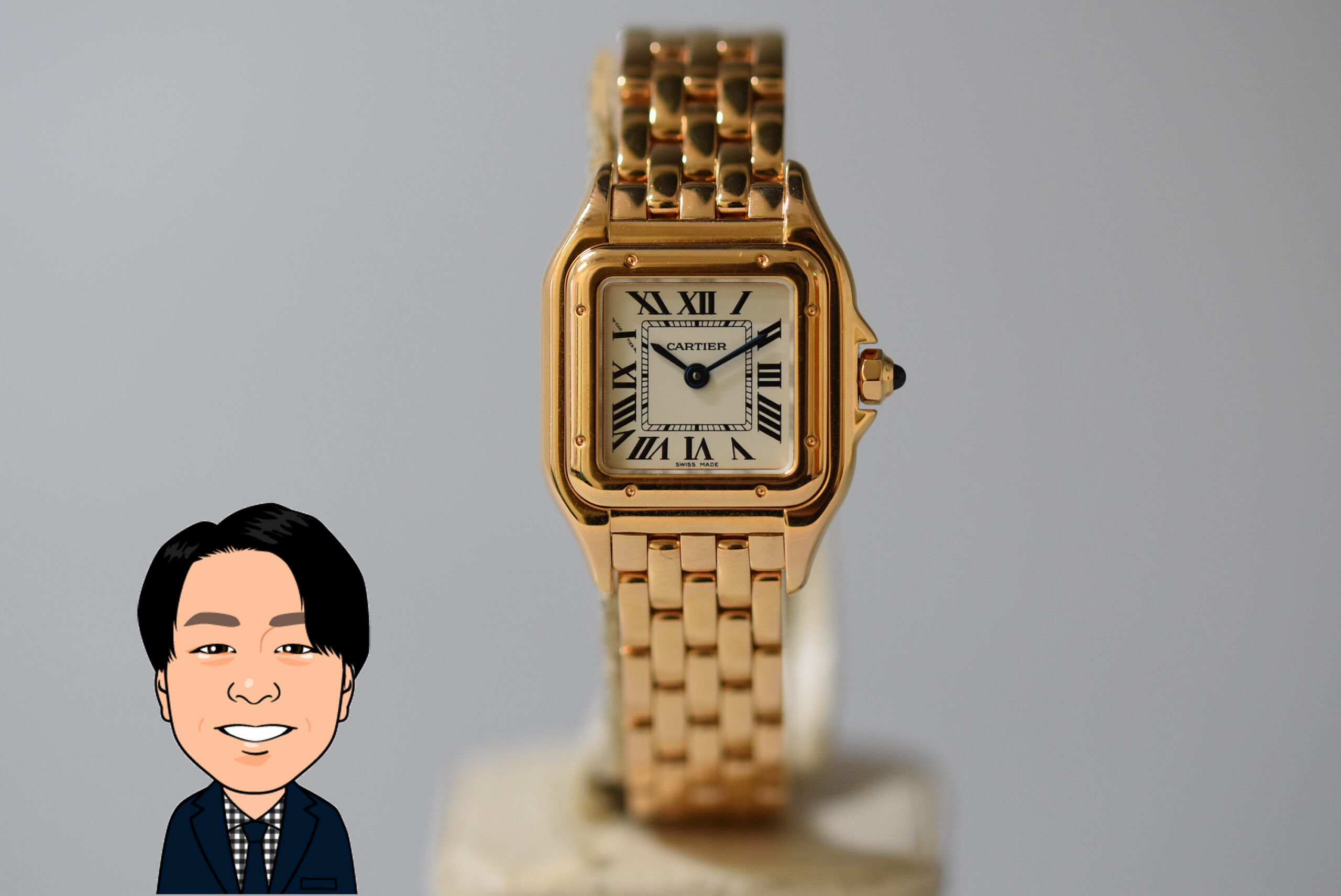 Cartier 【カルティエ】 パンテール ピンクゴールド 画像1