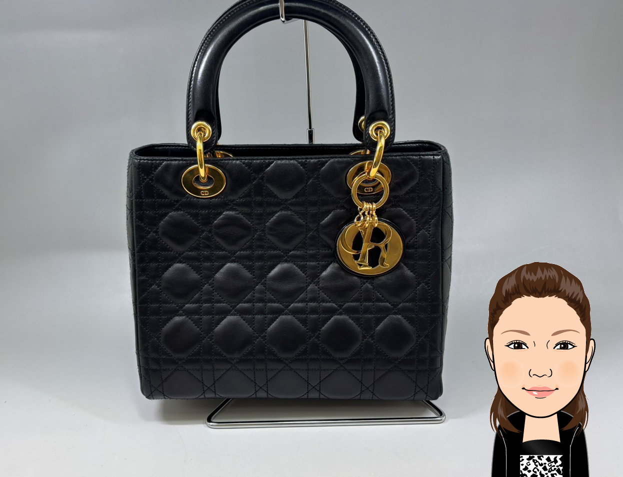 C.Dior 【ディオール】 レディディオール ハンドバッグ 画像1