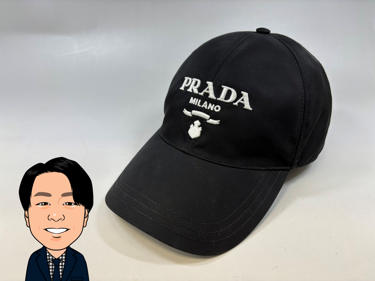 PRADA 【プラダ】 ナイロン製 キャップ 画像1