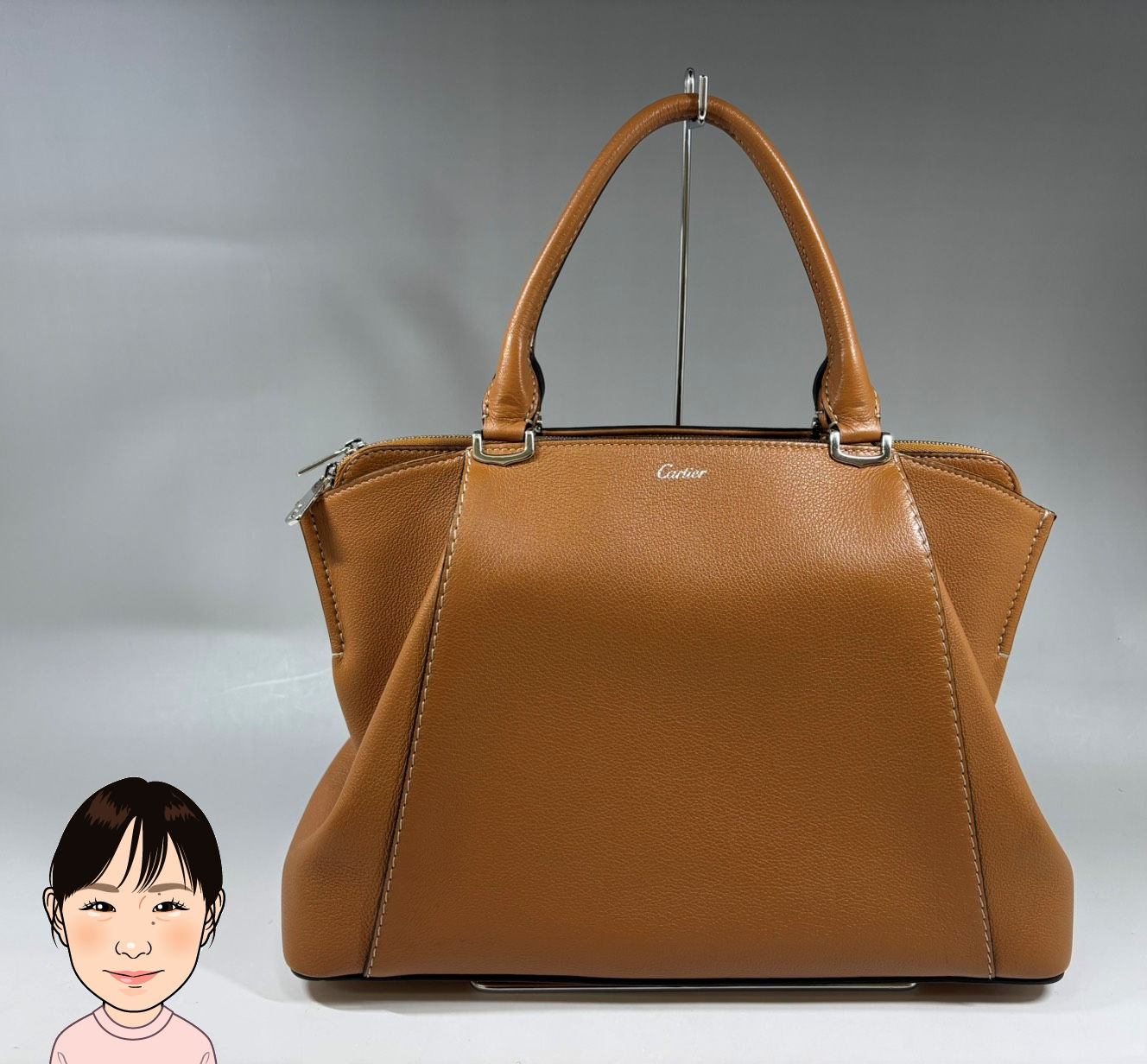 Cartier 【カルティエ】 Cドゥカルティエ 2WAYバッグ 画像1