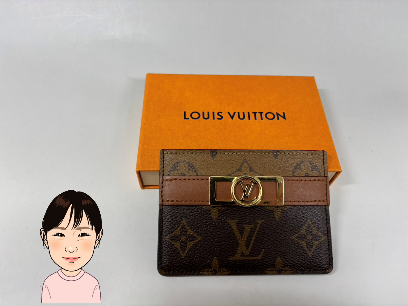 LOUIS VUITTON 【ルイヴィトン】 モノリバース ポルトカルト･ ドーフィーヌ M80594 画像1