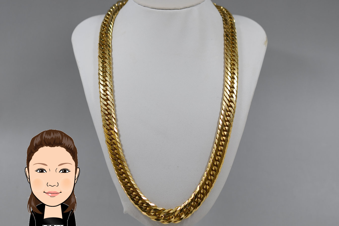 K18 【18金】 喜平ネックレス 画像1