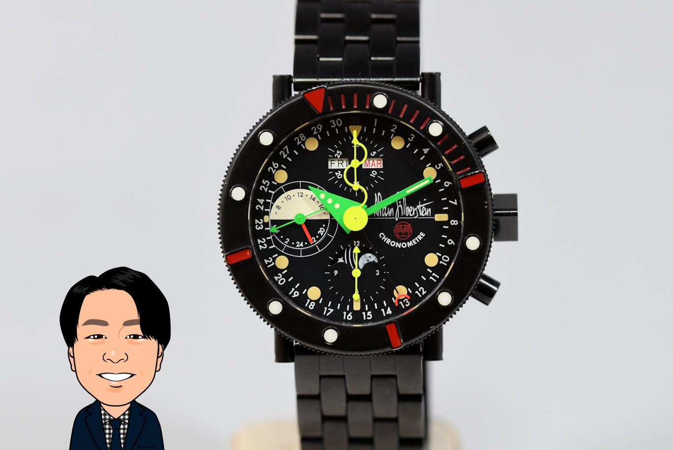 ALAIN SILBERSTEIN【アラン・シルベスタイン】 クロノマリーン 画像1