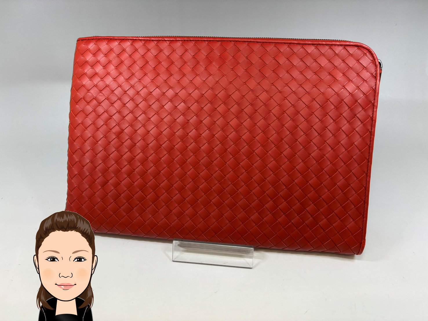 BOTTEGA VENETA 【ボッテガヴェネタ】イントレチャート クラッチバッグ 画像1