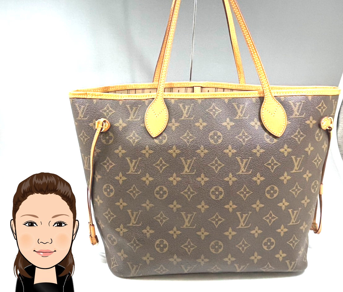 LOUIS VUITTON 【ルイヴィトン】 モノグラム ネヴァーフルMM 旧型 トートバッグ M40156 画像1