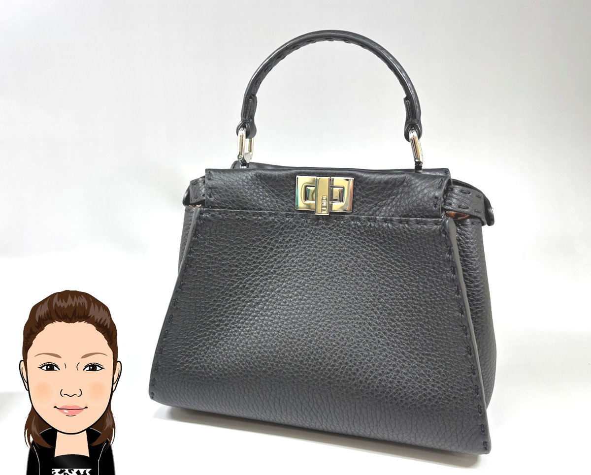 FENDI 【フェンディ】 ピーカブー ミニ セレリア 2way ショルダーバッグ 画像1