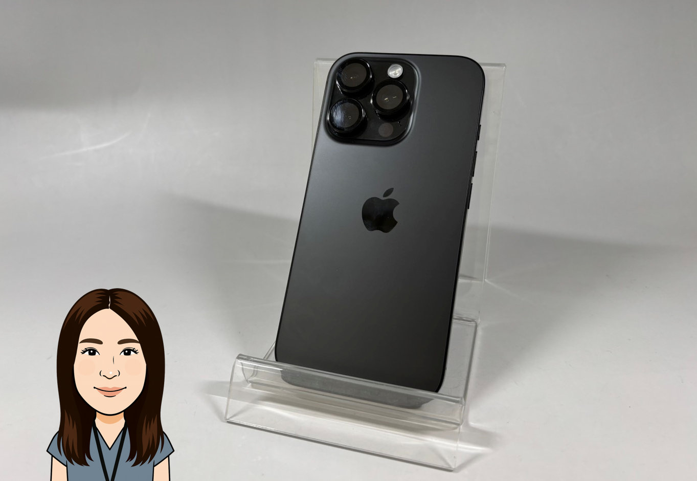 Apple 【アップル】 iPhone15Pro 128GB ブラック ソフトバンク 画像1