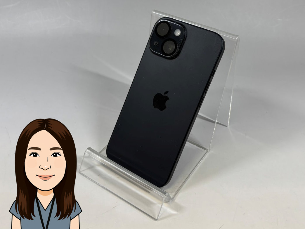 Apple 【アップル】 iPhone15 128GB ブラック au 画像1