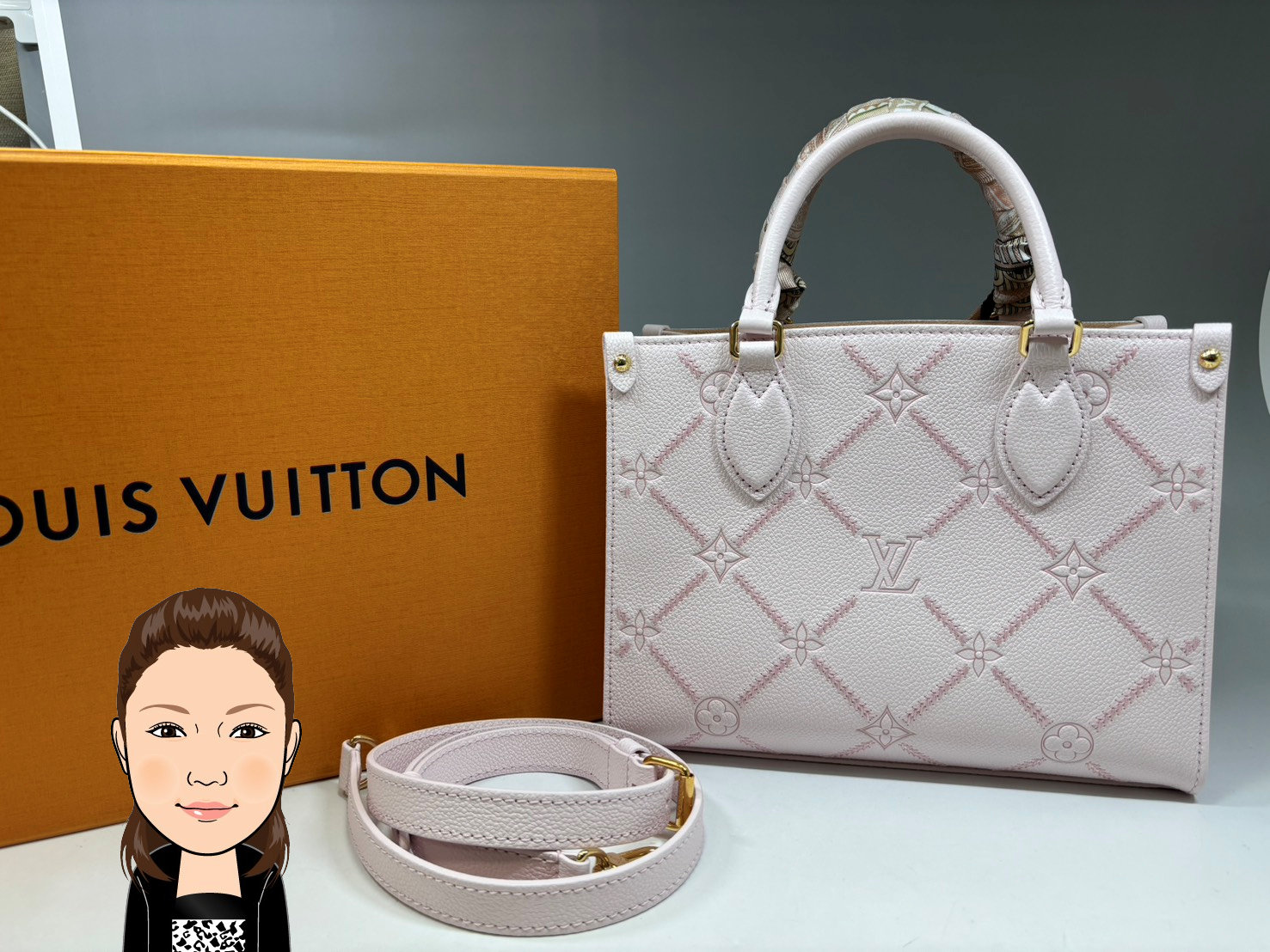LOUIS VUITTON  【ルイヴィトン】 モノグラムアンプラント オンザゴーPM 画像1