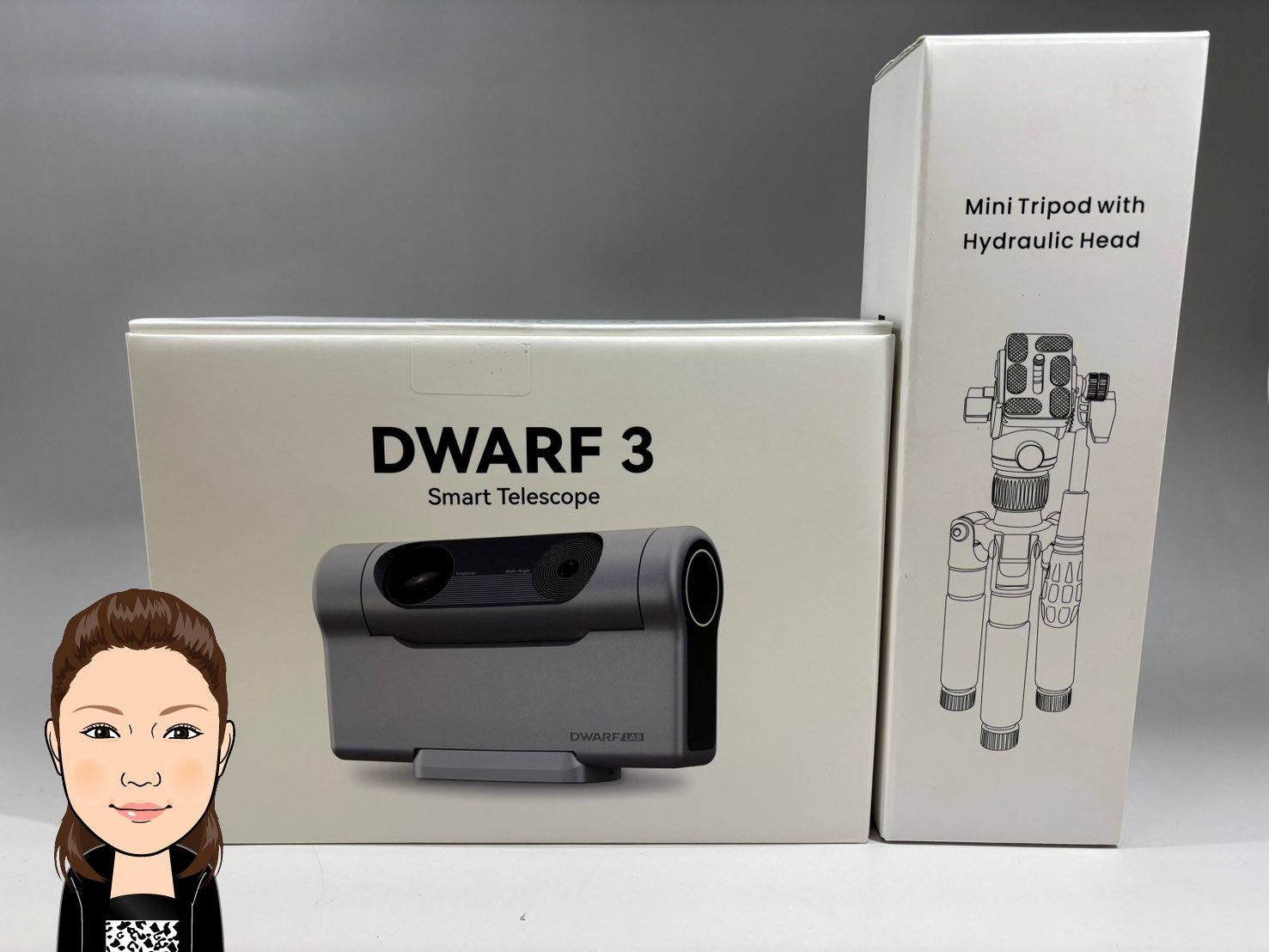 DWARF3 スマート望遠鏡 三脚セット 画像1