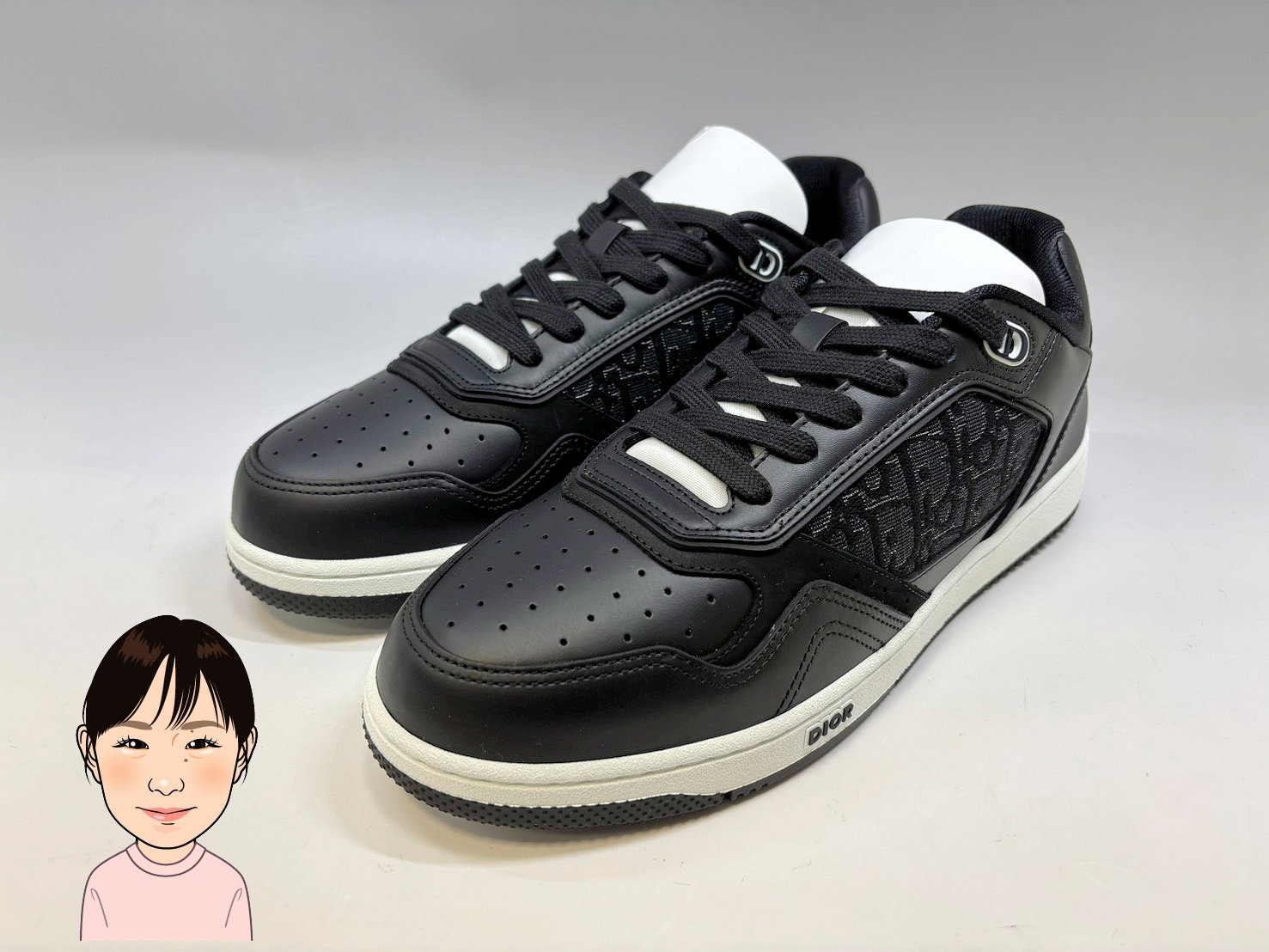 DIOR 【ディオール】 オブリーク柄 スニーカー メンズ 画像1
