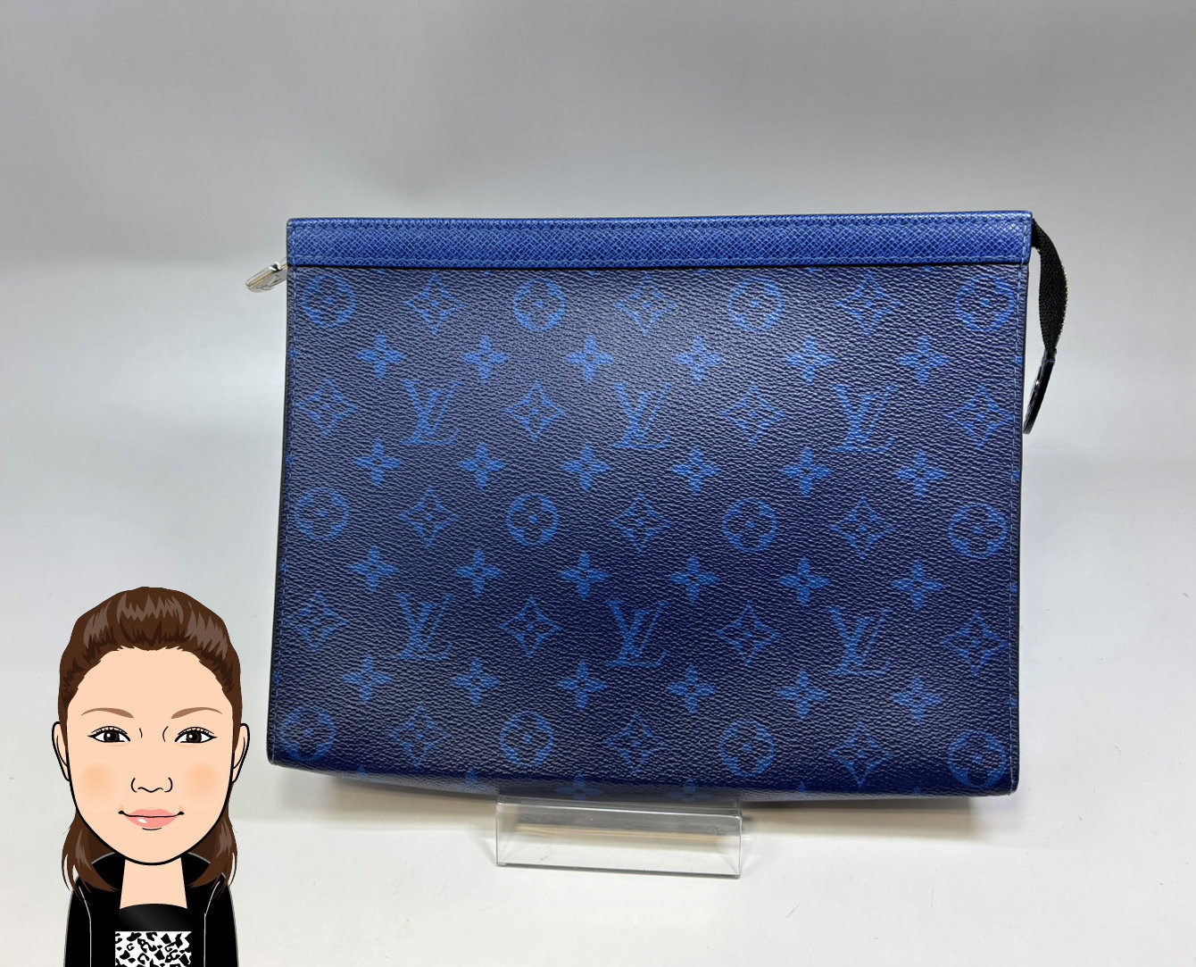 LOUIS VUITTON 【ルイヴィトン】タイガラマ ポシェットヴォワヤージュMM 画像1