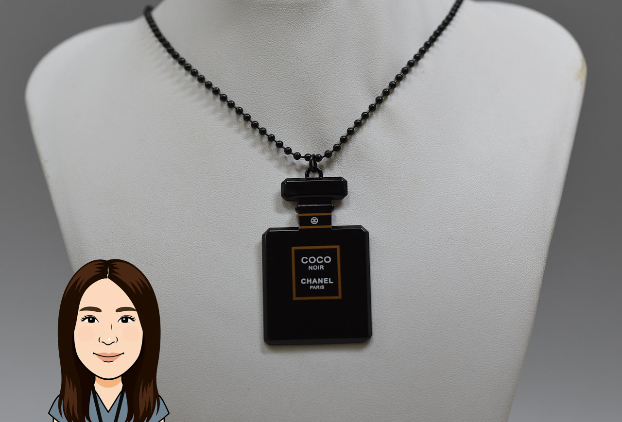 CHANEL 【シャネル】 フレグランス モチーフ ネックレス ノベルティ 画像1