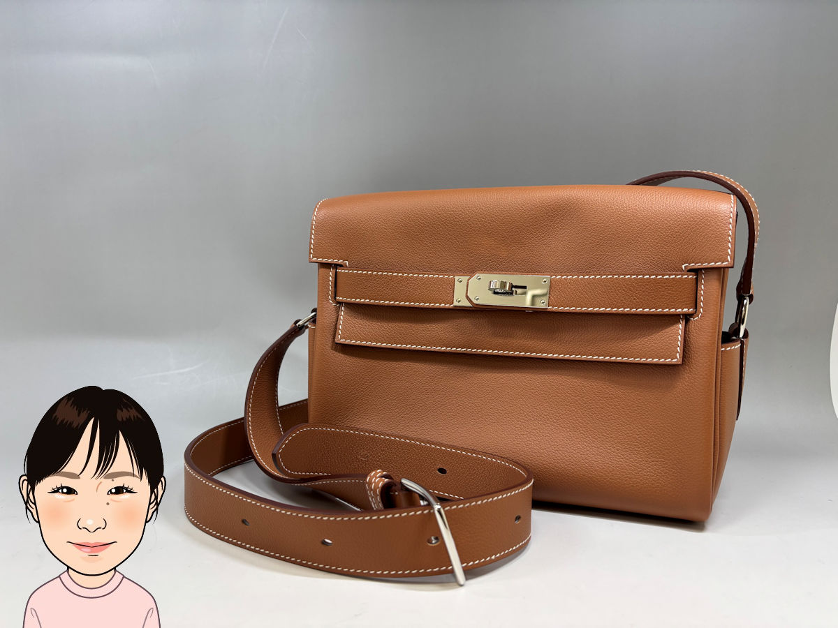 HERMES 【エルメス】ケリーメッセンジャーPM　シルバー金具 画像1