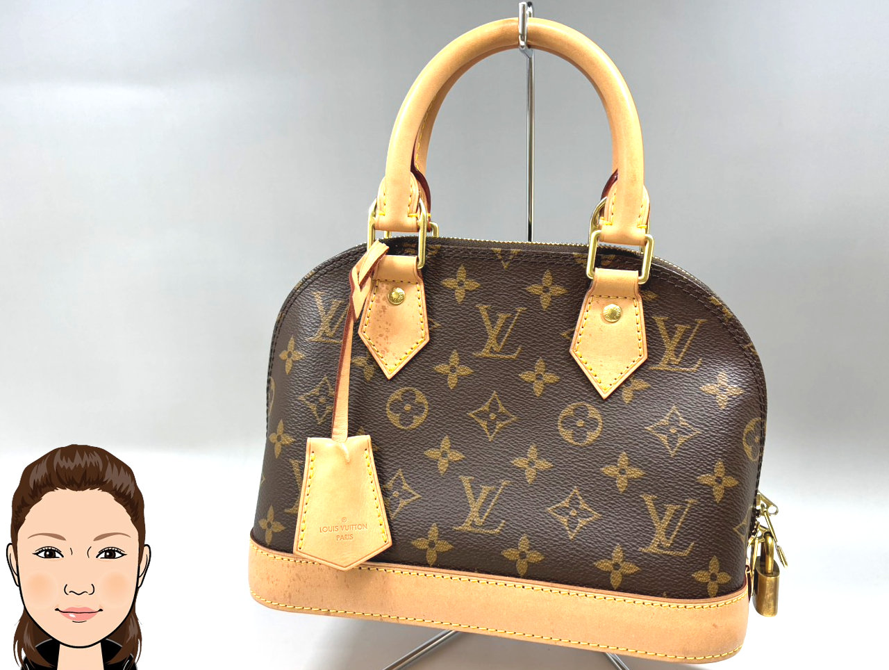 LOUIS VUITTON 【ルイヴィトン】 モノグラム アルマBB 2wayバッグ M53152 画像1