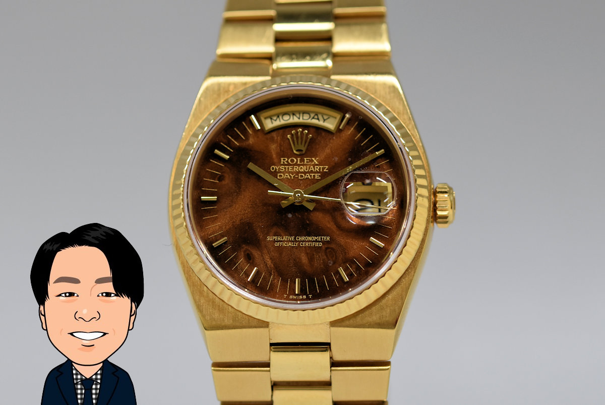 ROLEX 【ロレックス】　オイスタークォーツ デイデイト 19018N 画像1