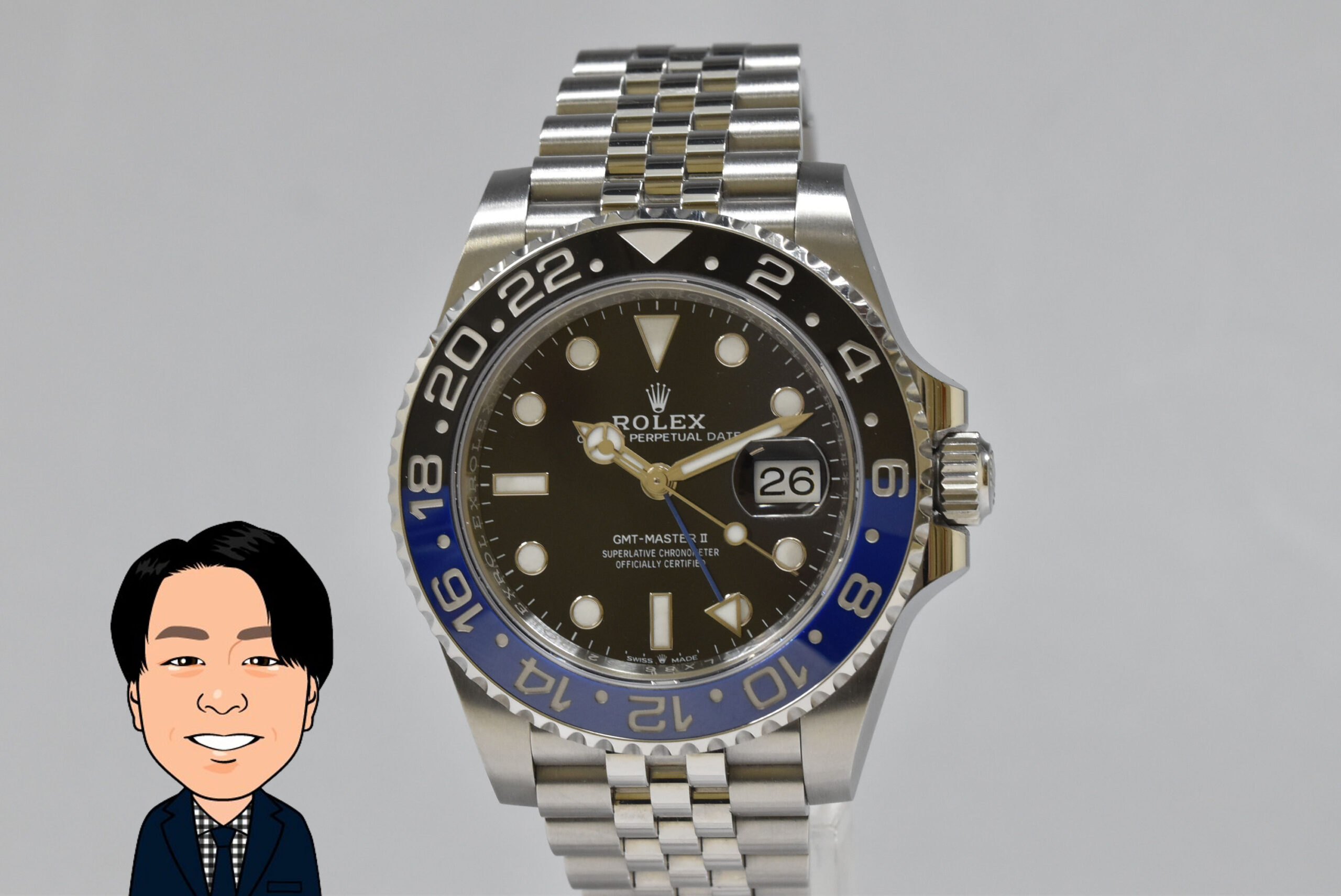 ROLEX 【ロレックス】 GMTマスターⅡ 126710BLNR 画像1