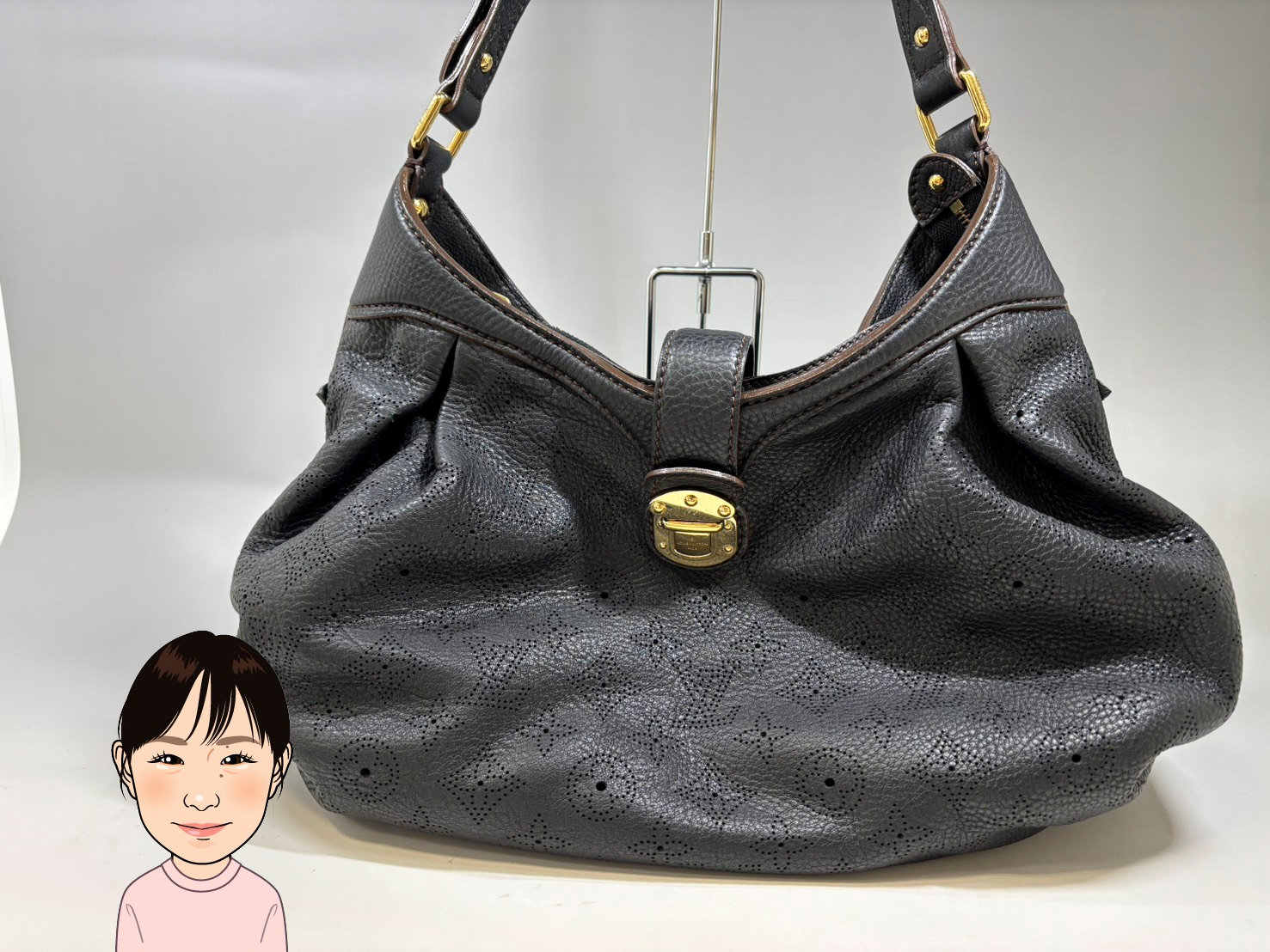LOUIS VUITTON 【ルイヴィトン】 マヒナXS ハンドバッグ 画像1