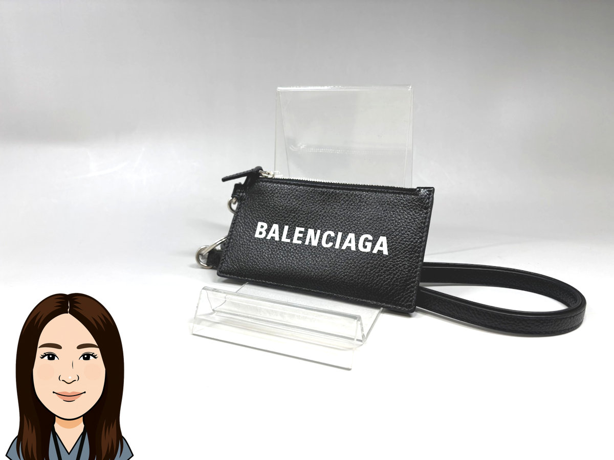BALENCIAGA 【バレンシアガ】 カードケース キーリング 画像1