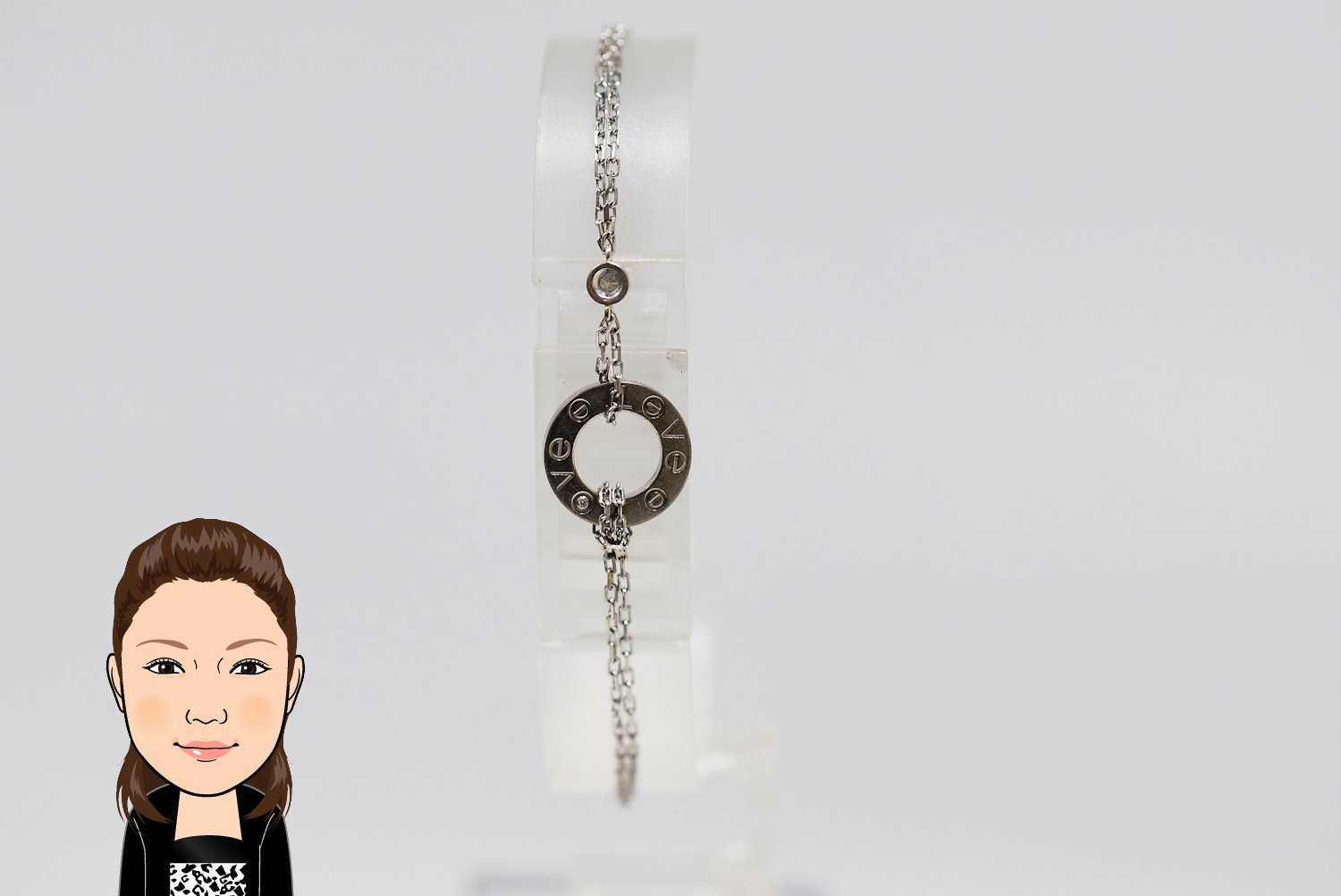 Cartier 【カルティエ】 ラブサークルブレスレット 画像1