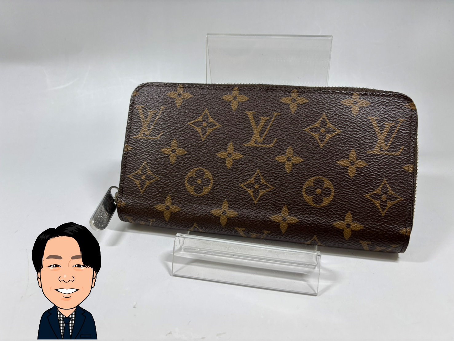 LOUIS VUITTON 【ルイヴィトン】 モノグラム ジッピーウォレット 画像1