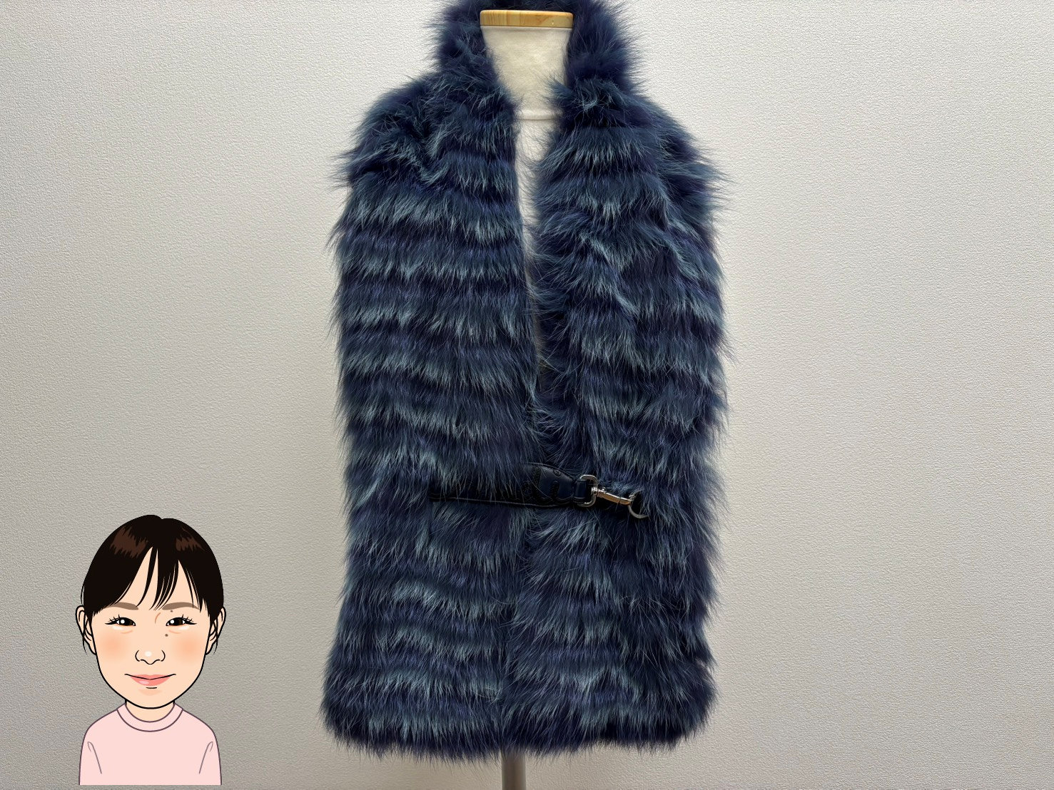 FENDI 【フェンディ】 フォックスファー マフラー 画像1