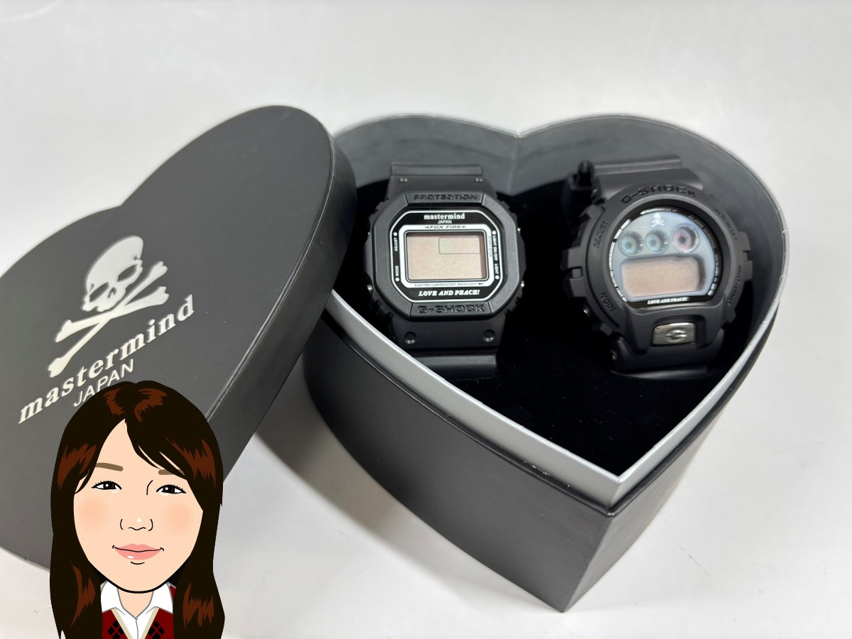 CASIO 【カシオ】 Gショック G-SHOCK×マスターマインド 2008年伊勢丹限定 2本セット 画像1