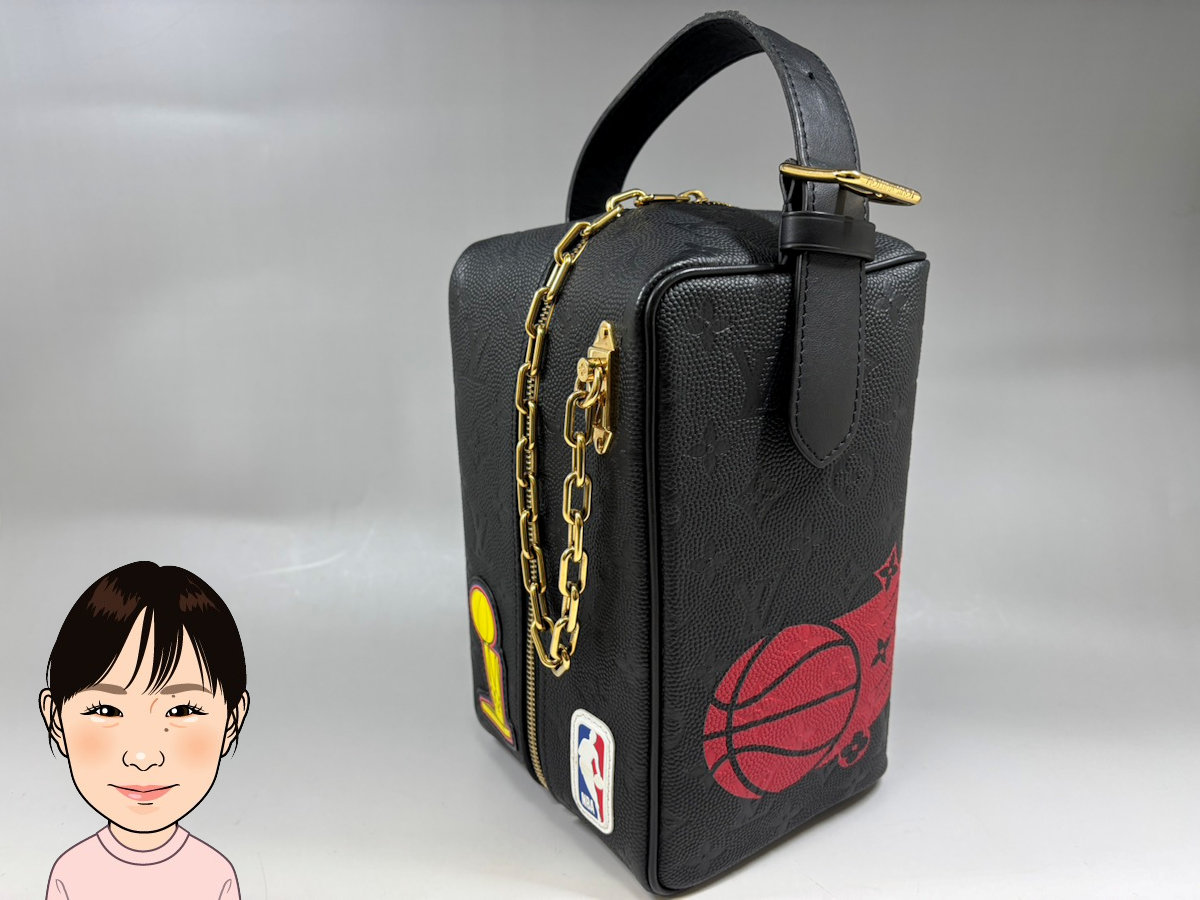LOUIS VUITTON 【ルイヴィトン】 NBA モノグラムエンボヌ クローク・ドップキット M58515 画像1